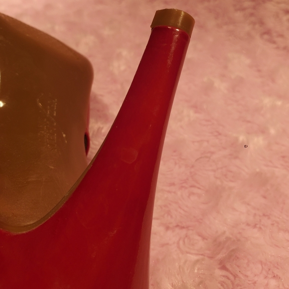 Red closed toe sandal - Picture 5 of 5